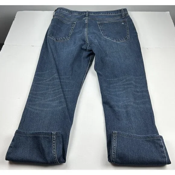 Y2K Levi's 569 Jeans Denim Pants Loose Straight Size 42x32 Dark Wash NWT Baggy - Picture 3 of 16